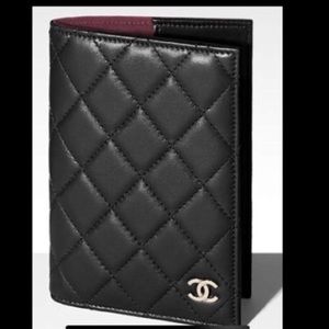 New With Tags Chanel Passport Holder.